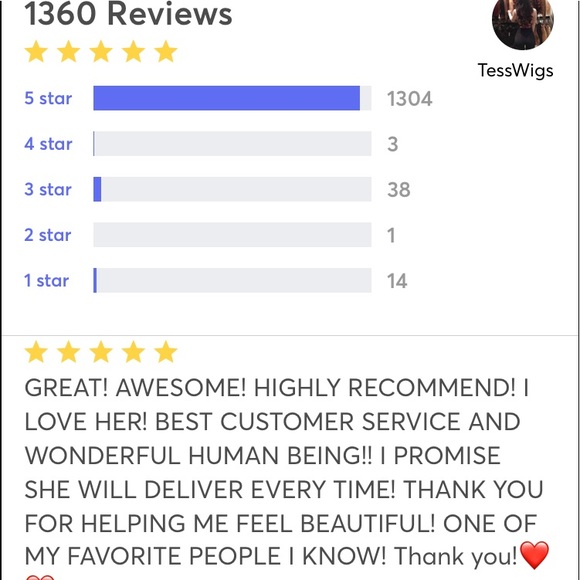 Long blue layers wig Lacefront Layers 2019 Sale - Picture 8 of 8